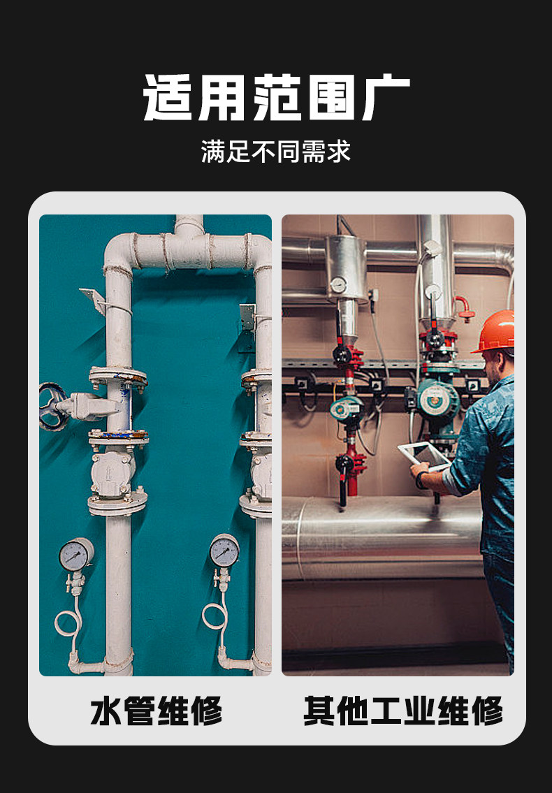 Ключ трубный 固万基管钳管子钳大开口万用水管钳子扳手多功能万能家用管钳喉钳 Solid wanji