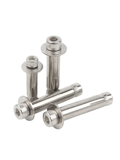 304 stainless steel cylindrical head hexagon expansion screw cup head internal burst internal expansion tube bolt M6M8