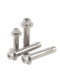 304 stainless steel cylindrical head hexagon expansion screw cup head internal burst internal expansion tube bolt M6M8