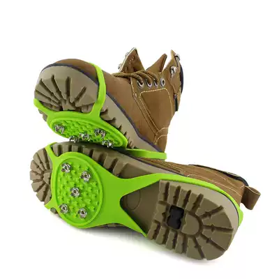 Winter children's silicone shoe cover student shoe cover silicone children crampon snow non-slip suit outdoor children's defense