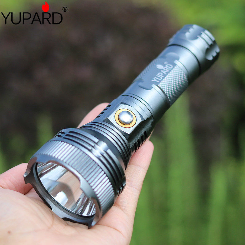 Youbao T6 LED strong light flashlight waterproof charging long-range 26650 18650 flashlight outdoor riding hiking
