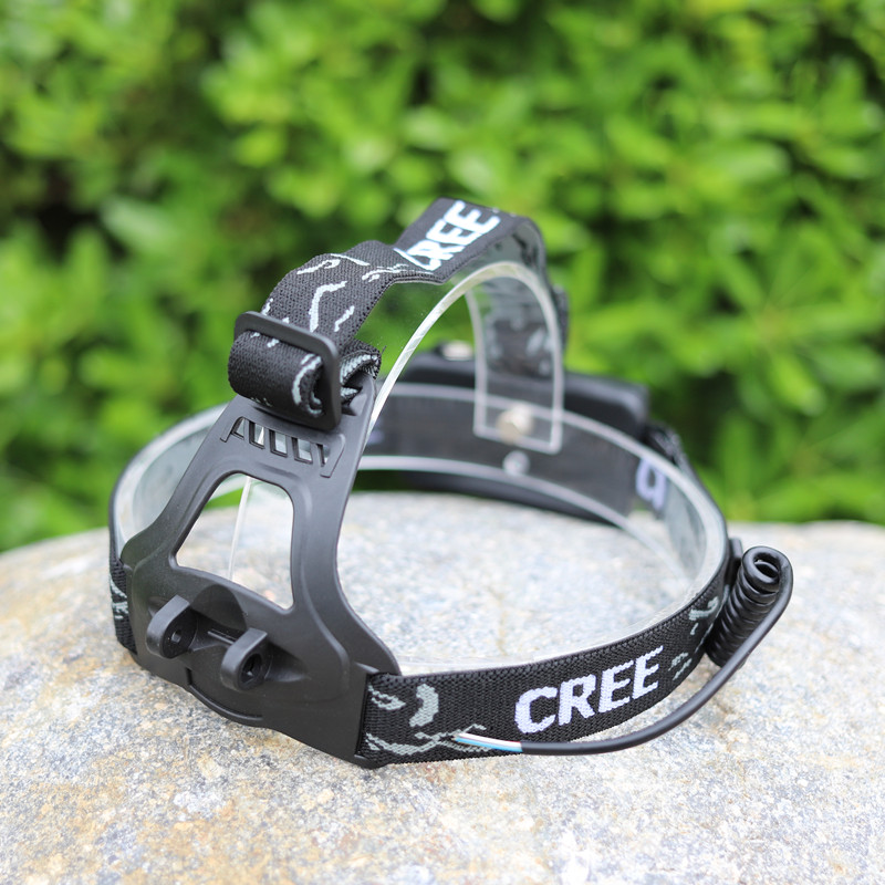DIY headband headlight headband headband headband 18650 battery box