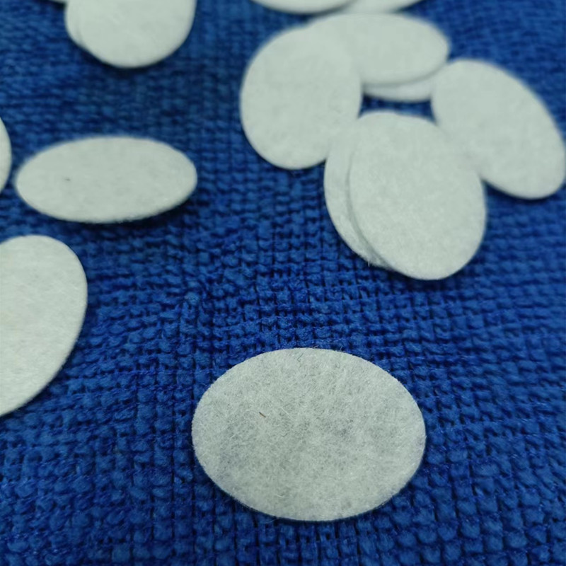 Non-Woven Fabric Round Pads for Shirt Buttons, Jeans Knotting, Clothing Sewing, Fabric Reinforcement, Handmade Accessories, Decoration