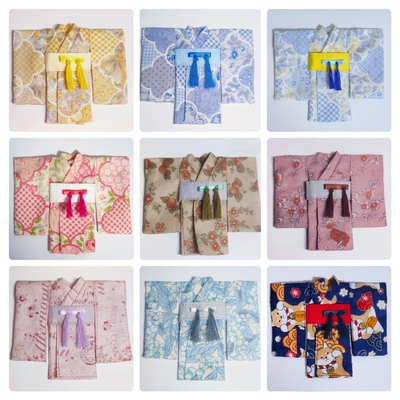 taobao agent OB11 kimono men's and women's yukata handmade baby clothing GSC UF and other 12 points can be worn