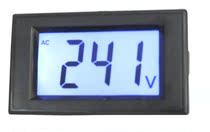 D69-Hz two-wire digital display AC voltage meter head LCD LCD digital frequency meter 80-300v