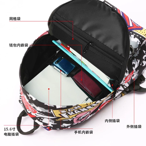 Tide, летний школьный рюкзак, сумка через плечо, сумка для путешествий, для средней школы