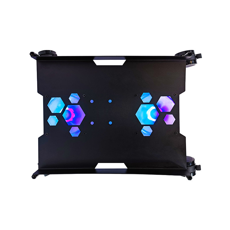 RGB Gaming PC Stand with Fan 5
