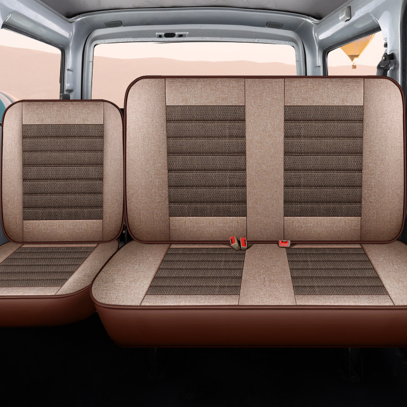 Five-in-four light 6388 Rongguang V Manulight S Automotive seat cover 5 seats 8 Folds Fold Small Seat Ono special linen cushion