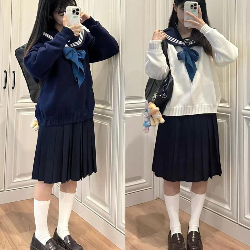 【Xu Mi Jie Zi】School Uniform Jk Uniform Sailor Suit Sweater Imai Girls