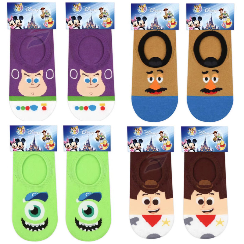 Korean Imported Disney Genuine Toy Story Buzz Lightyear Woody Sheriff Big-Eyed Boy Ankle Socks Korean Imported Disney Genuine Toy Story Buzz Lightyear Woody Sheriff Big-Eyed Boy Ankle Socks