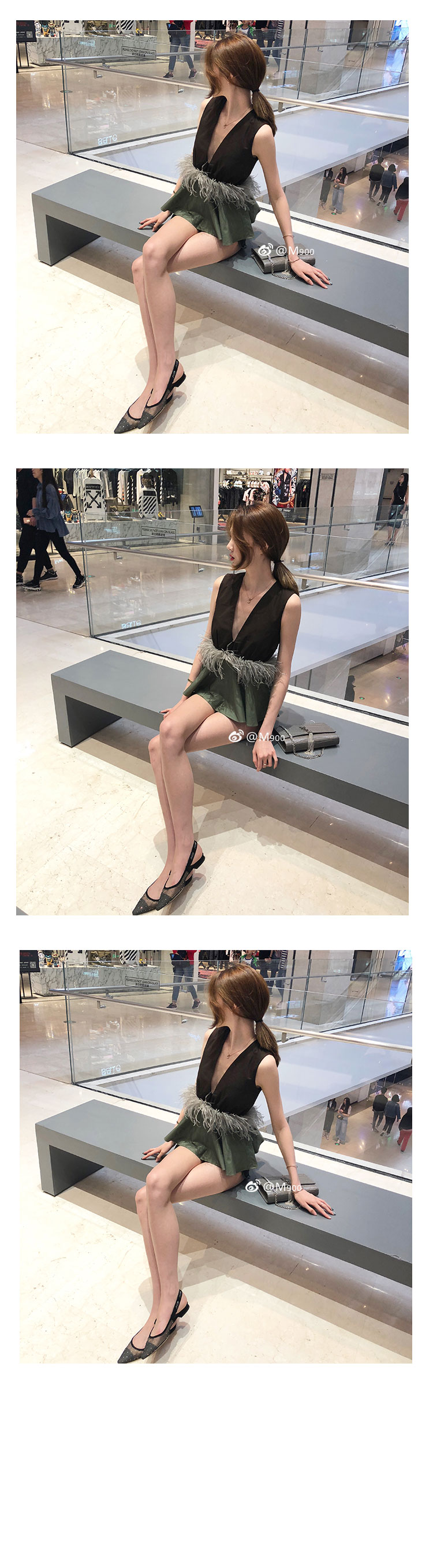 Vest nữ mùa hè mặc không tay t-shirt sling nhỏ tươi áo sơ mi lỏng hoang dã đầu mùa thu đoạn ngắn 2018 new v-cổ áo kiểu nữ