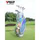 New QB125 Golf Women's Korean Version Colorful Club Bag Transparent Travel Style ຖົງບານສົດໃສ