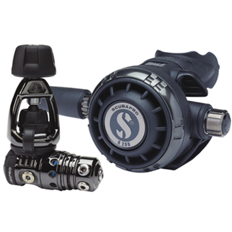 Scubapro MK25 EVO G260 BLACK TECH One Second Level Head Suction Regulator