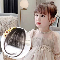 3D air bangs girl Net red fake bangs girl natural children simulation hair Liu baby wig bangs girl