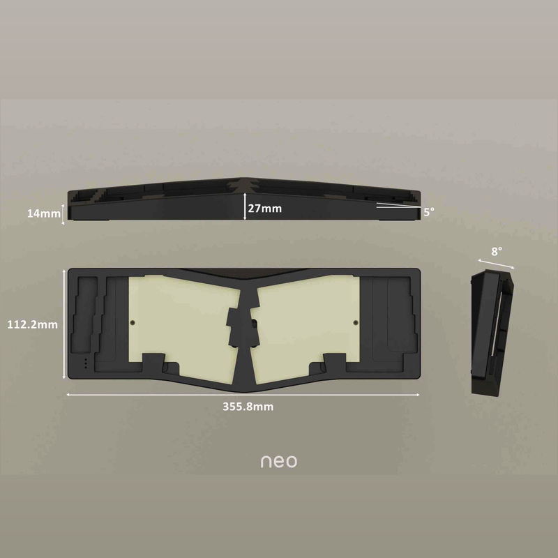 [in Stock] Neo Ergo Brand New Customized Keyboard Kit, Supports Assembly, Shipped Within 48 Hours