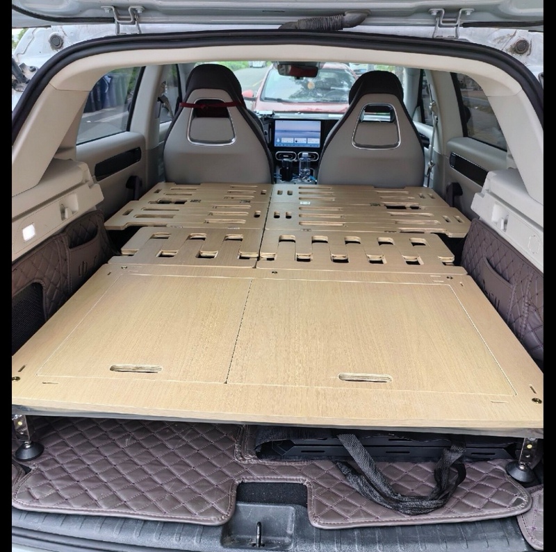 Leveling Bed for Cars, Collapsible Bed, Car Loading Bed, for Travel, Magic Bed Board Leveling Bed for Cars, Collapsible Bed, Car Loading Bed, for Travel, Magic Bed Board