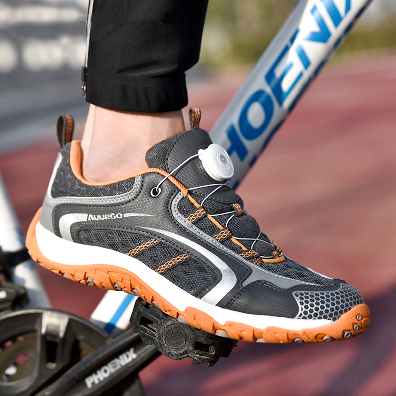 Still walking cycling shoes men's lock-free hard bottom assist autumn breathable cycling shoes mountain road cycling shoes equipment women