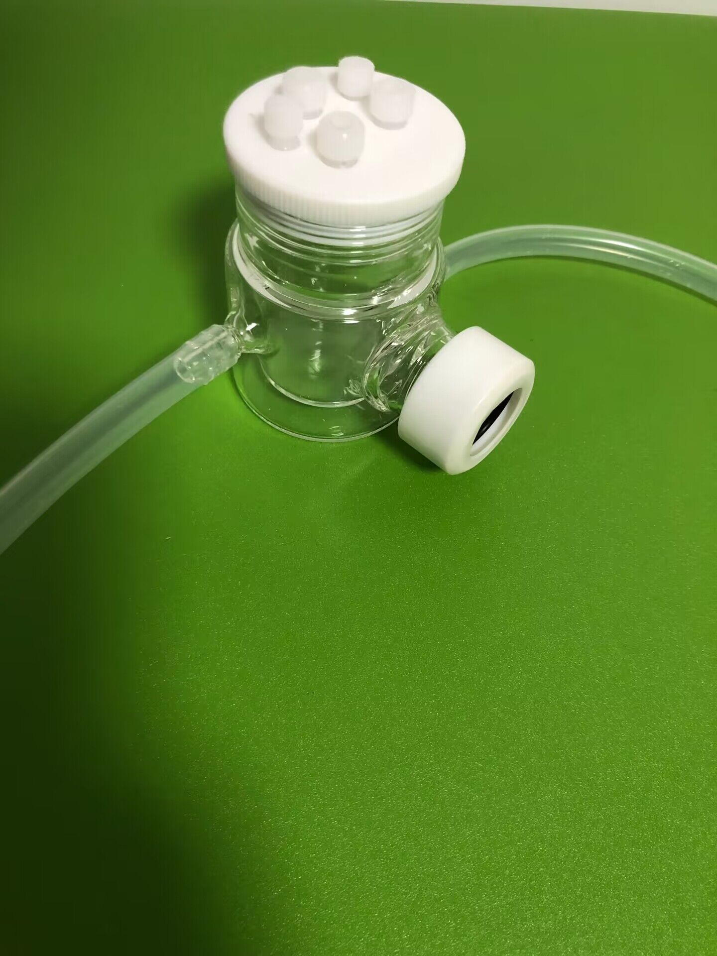 50ml 100ml 150ml光学水浴恒温密封电解池可控温循环槽石英片窗口