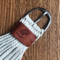 Western saddle front girdle line girdle saddle girdle harness equestrian girdle real breathable stainless steel large buckle