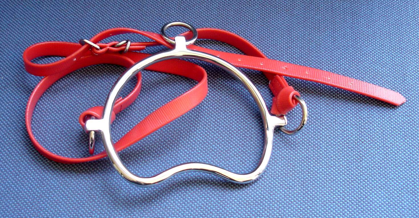 Stainless steel ramacoma matchumma armature male horse armature male horse cage head PVC tape (armature belt) -Taobao