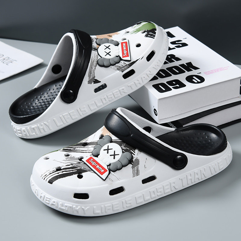 The Men of the Cave Shoes 2021 new sandals beach trend room with shit slippers worn outside the summer