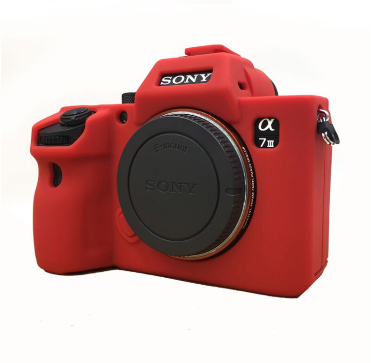 A73 Sony trường hợp túi máy ảnh silicone A7RM3 A7R3 A7M3 A7III thép bú vi phim bảo vệ đơn - Phụ kiện máy ảnh kỹ thuật số túi máy ảnh benro
