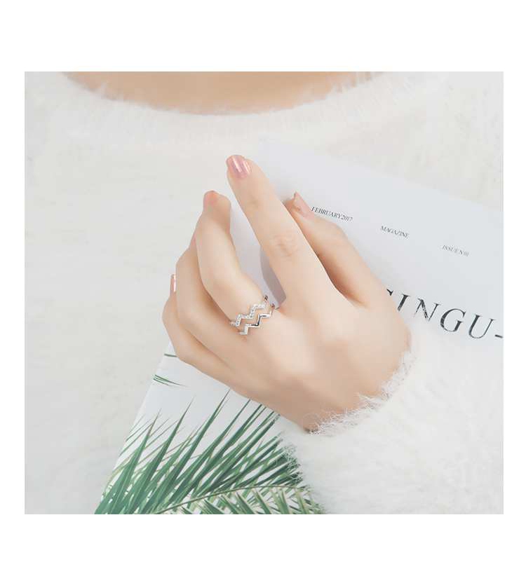 Bague Femme OTHER   en Argenterie - Ref 3086250 Image 9