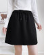 Autumn and Winter Versatile Casual Short Skirt, Anti-Exposure Elastic Skirt, High-Waisted Plus Size Elastic Waist Sports Short Skirt, Spring and Autumn