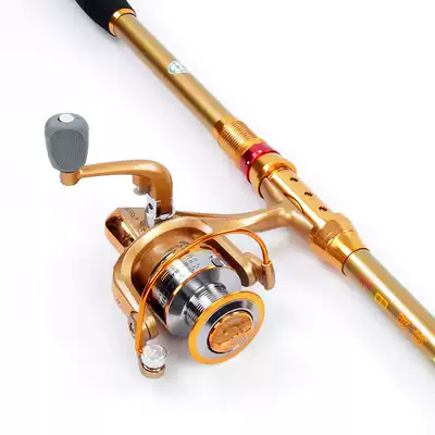 Sea pole throwing Rod sea rod fishing rod set combination full set of super hard long sea fishing rod fishing rod