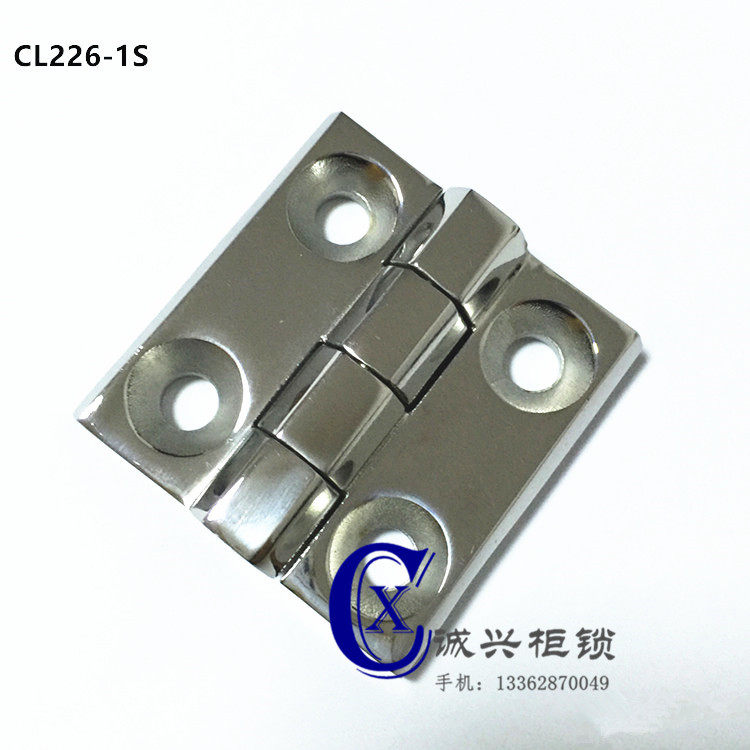 304 Stainless Steel Hinge CL226-1S Heavy Hinge 60X60X8 High-end Distribution Box Hinge Industrial Cabinet Hinge 