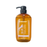 sakose Мягкий питательный шампунь подходит для мужчин и женщин, содержит лошадиное масло, контроль жирного блеска, придает объем