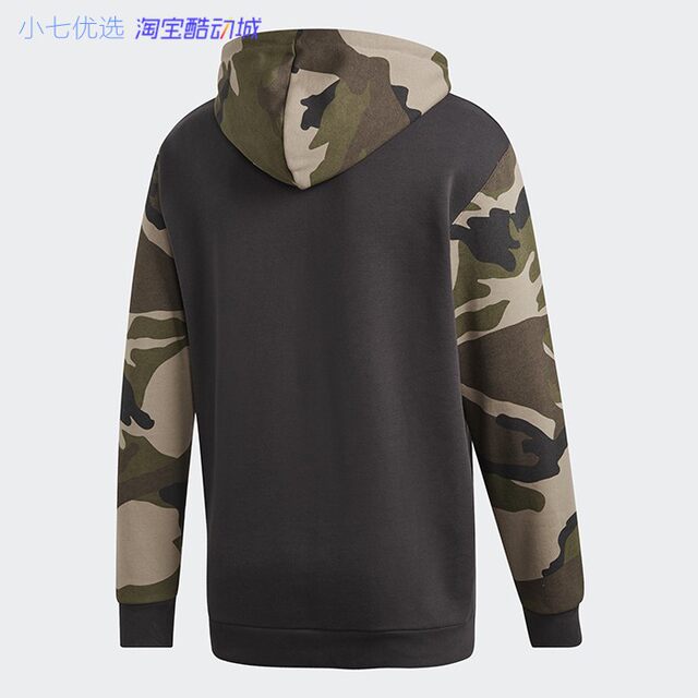 Xiaoqi Adidas clover ກິລາຜູ້ຊາຍແລະແມ່ຍິງແລະ leisure hooded pullover sweatshirt DV2023 tag 799