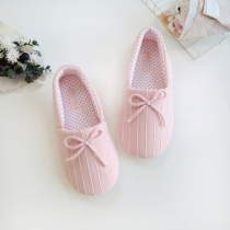 Moon Shoes Spring Summer Thin bag heel Maternal Slippers Postpartum Indoor Spring And Autumn Soft Bottom Silent Shoes Non-slip Pregnant Women Shoes