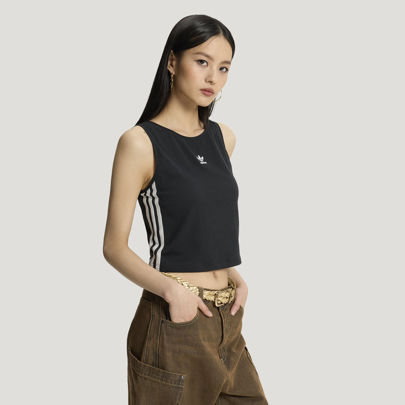 Adidas Adidas Trefoil Women's Breathable and Comfortable Sports Slim Vest with Built-In Chest Pads Kb6417 Adidas Adidas Trefoil Women's Breathable and Comfortable Sports Slim Vest with Built-In Chest Pads Kb6417
