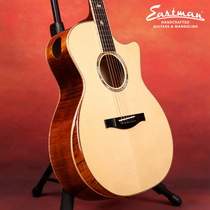Eastman Eastman AC622CE new tiger veins maple wood folk full single electric box wood guitar