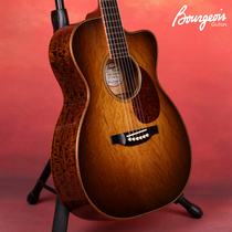 Treasure-time Warburjoya Bourgeois OMC Custom North American Artisanal Folk Song Wooden Guitar