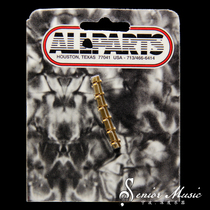 Deep instrument Allparts Fender ST Gestalt adjustable brass pillow on electric guitar