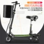 Xe không chổi than điện xe tay ga dành cho người lớn gấp xe điện nhỏ pin xe điện mini xe điện nhỏ - Xe đạp điện mẫu xe đạp điện