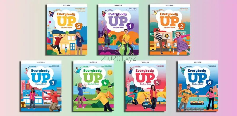 天天向上 Everybody Up 牛津少儿英语PDF电子教材+视频+音频+图片等全集下载