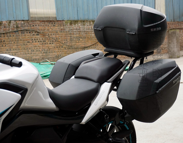 Gió xuân 400GT hộp phía sau hộp bên SHAD Xiade bên GT400 sửa đổi thân cây ụ phía khung khung phát hành nhanh chóng - Xe gắn máy phía sau hộp thùng sau xe máy giá rẻ