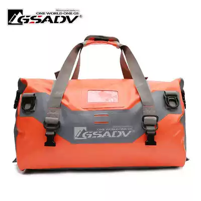 GSADV motorcycle waterproof rear seat bag tail bag Motorcycle travel riding equipment bag waterproof quick release waterproof bag Luggage bag