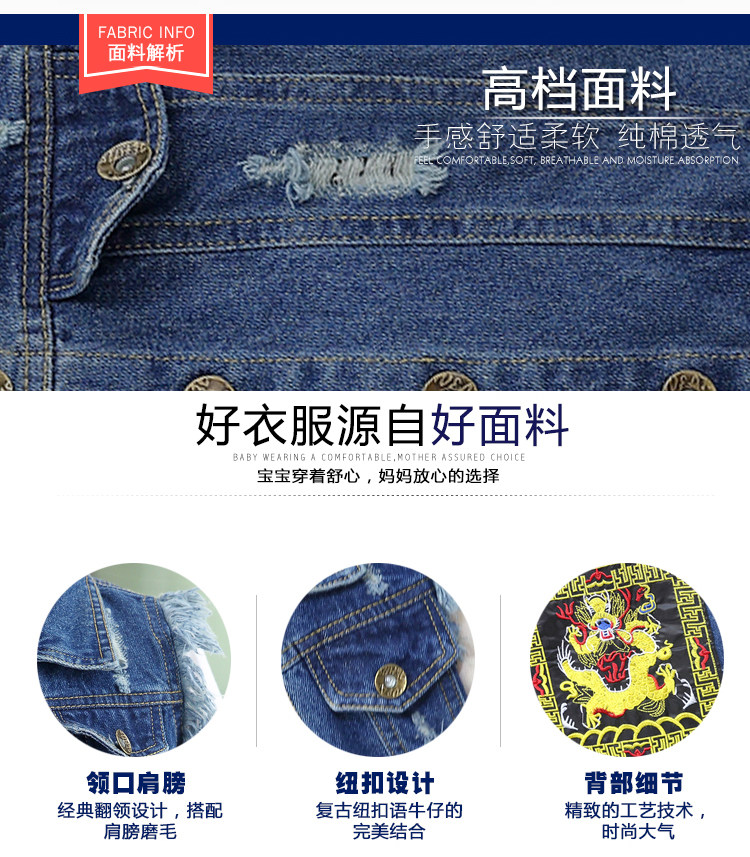 Gilet enfant en toile - Ref 2068118 Image 9