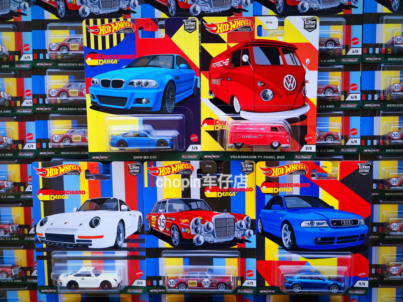 Hot Wheels Deutschland Design German Mercedes Red Pig Dtm Fast and Furious Trend