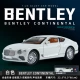 Bentley Continental GT Белый номерной знак+батарея+батарея