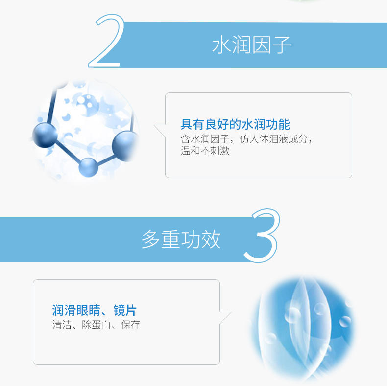 Solution 500 + 120ml dung dịch chăm sóc thủy lực đa chức năng kính áp tròng làm đẹp kính áp tròng - Kính râm gọng kính titan