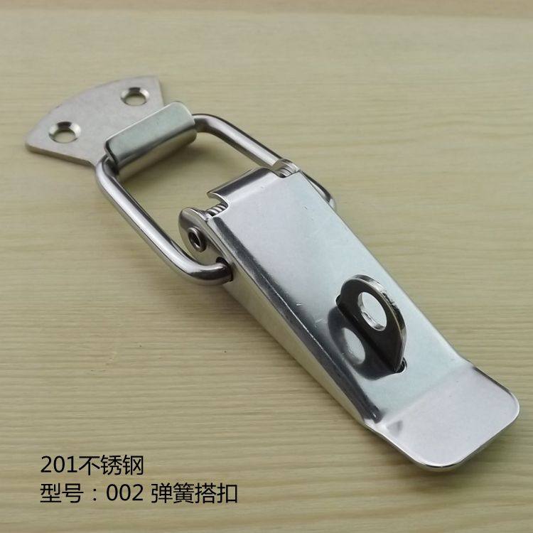 Stainless steel big number with keyhole spring buckle box Buckle Tool Box FURNITURE LOCK WITH HOOK BUCKLE ACCESSORIES