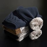 Утепленные демисезонные трикотажные джинсы с начесом, спортивные штаны, размер, оверсайз, свободный крой