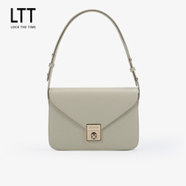 LTT premium texture leather womens bag niche design bag 2021 new fashion cross-body Western style shoulder armpit bag