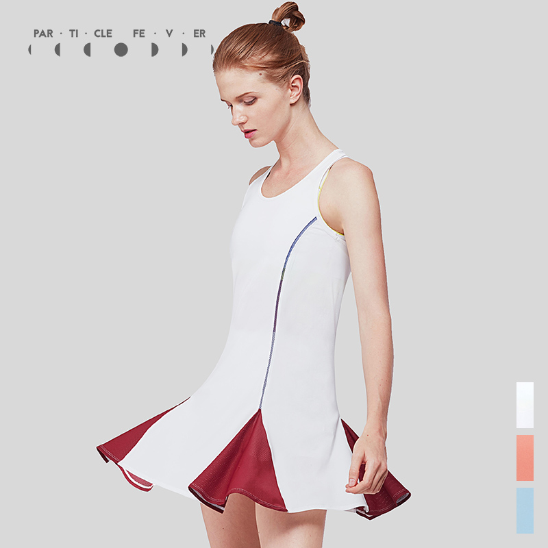 Particle fever sport short skirt tennis skirt dress women's cool badminton dress