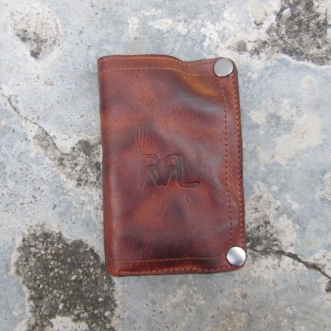 New European and American Style Wallet, American Retro Khaki Doublerrl First-Layer Cowhide Vintage Card Holder Wallet